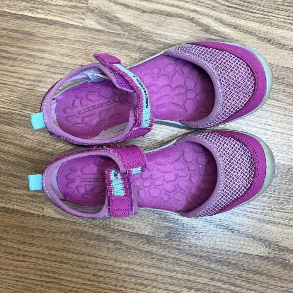 Merrell Hydro Monarch 3.0 Pink Water Shoes Girls Size 1M EU 32‎ Sandals